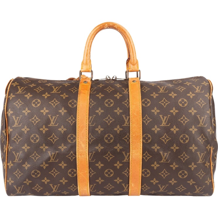 Louis Vuitton Louis Vuitton Monogram Canvas Keepall 45 Travel Bag