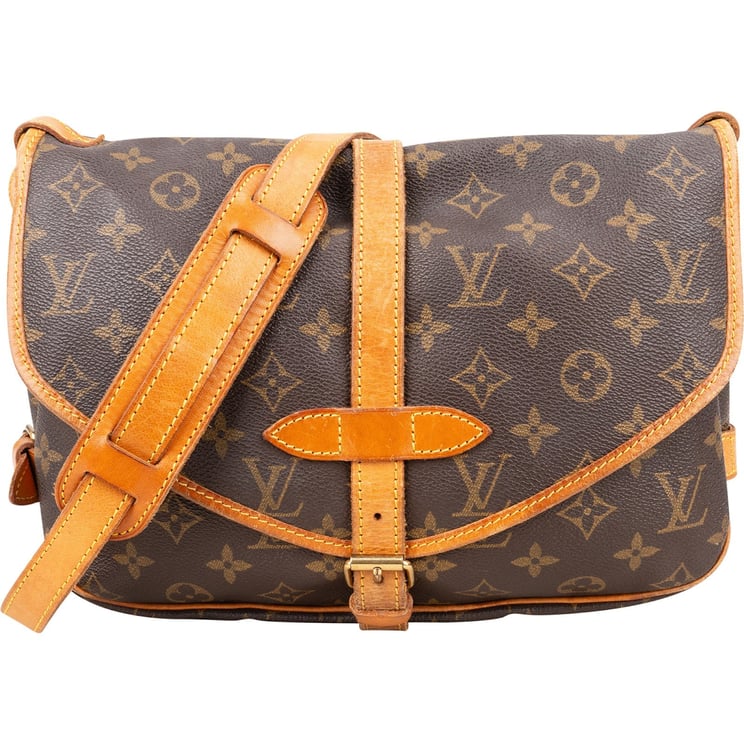 Louis Vuitton Louis Vuitton Monogram Canvas Saumur 30 Crossbody Bag