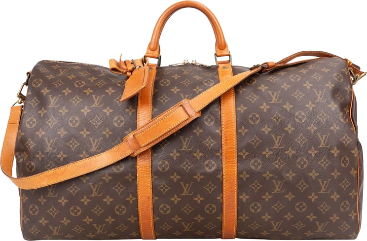 Louis Vuitton Louis Vuitton Monogram Canvas Keepall 60 Bandoulière Travel Bag
