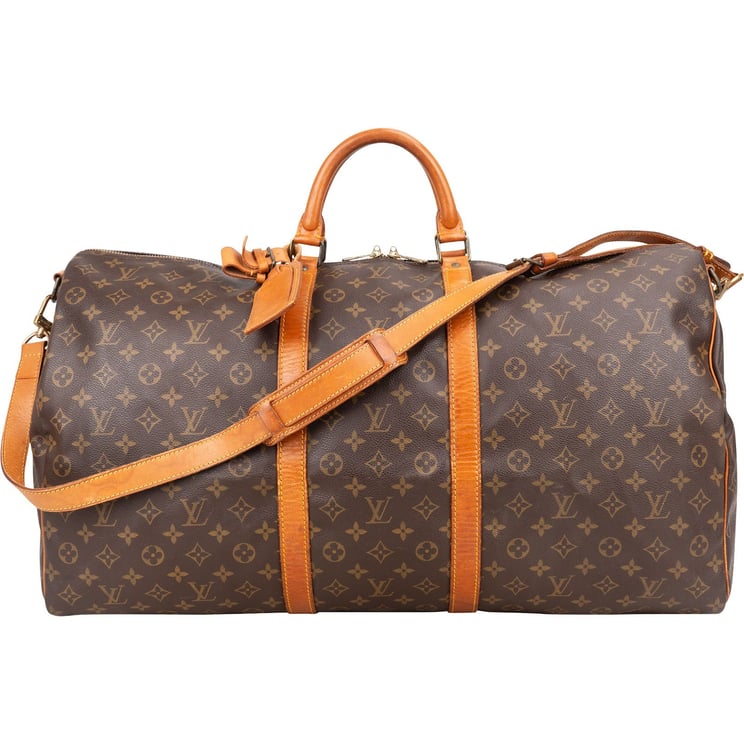 Louis Vuitton Louis Vuitton Monogram Canvas Keepall 60 Bandoulière Travel Bag