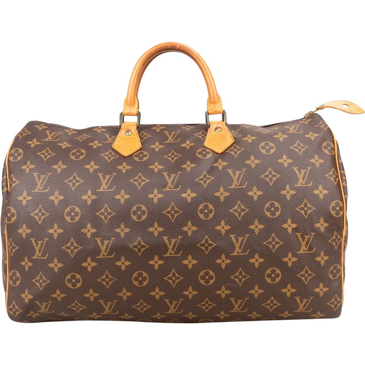 Louis Vuitton Louis Vuitton Monogram Canvas Speedy 40 Handbag