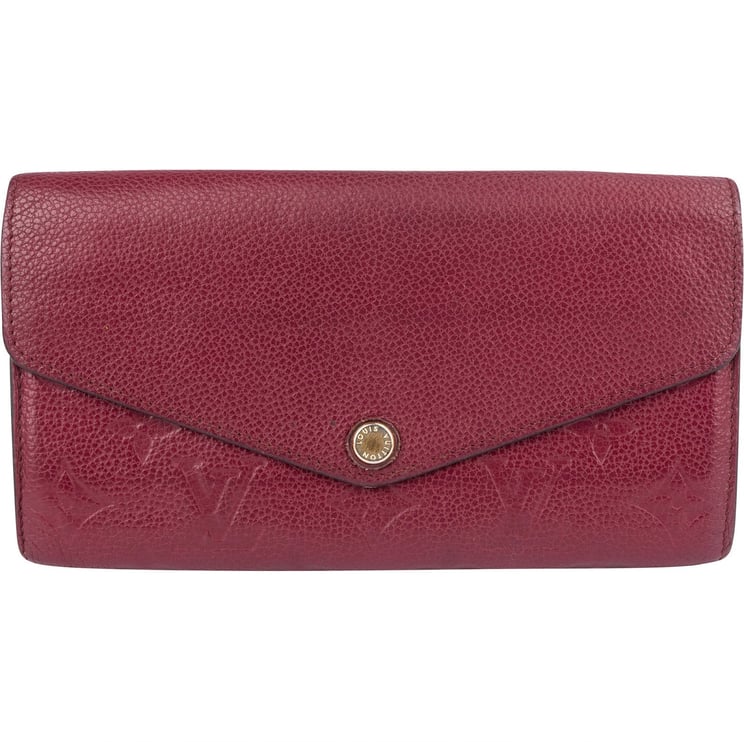 Louis Vuitton Louis Vuitton Monogram Empreinte Leather Sarah Wallet