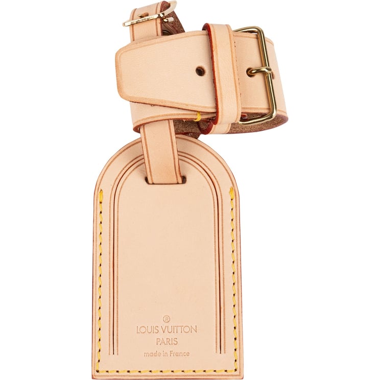 Louis Vuitton Louis Vuitton Vachetta Leather Luggage Tag Set