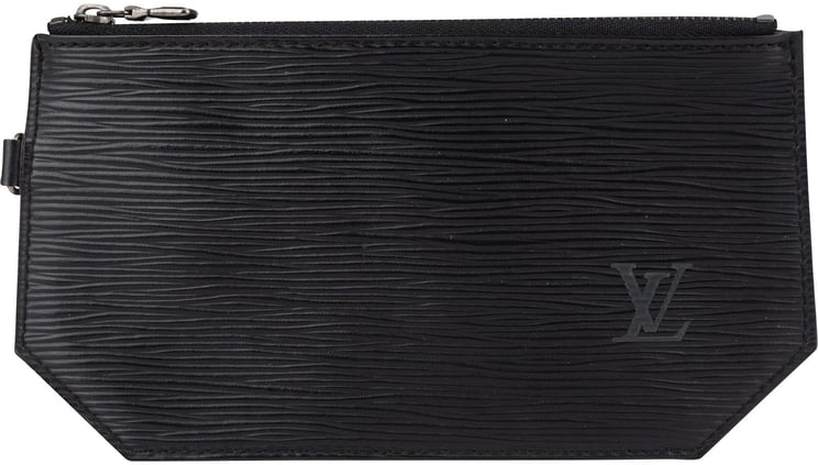 Louis Vuitton Louis Vuitton Noir Epi Leather Sac De Paule Pochette Pouch