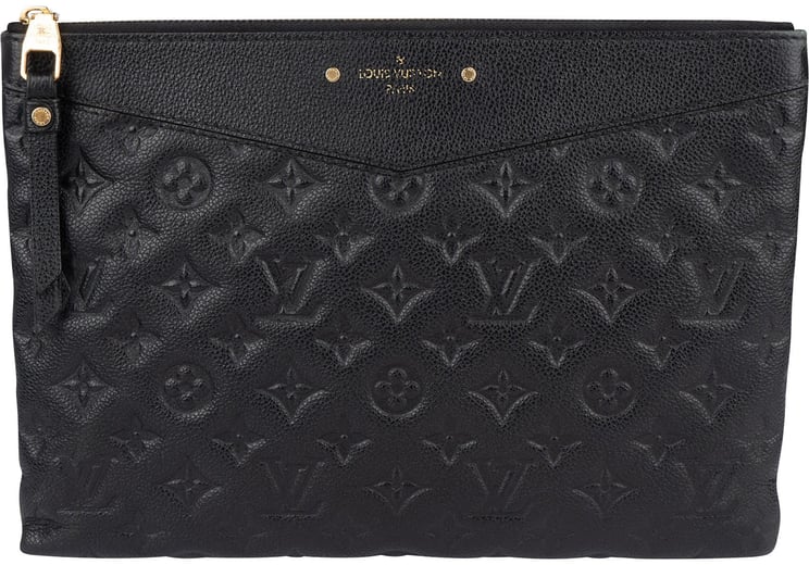 Louis Vuitton Louis Vuitton Leather Monogram Empreinte Pochette Daily Clutch