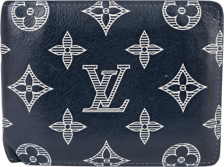 Louis Vuitton Louis Vuitton Monogram Shadow Comics Multiple Wallet