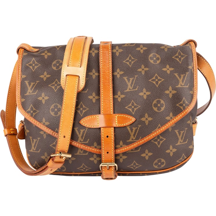 Louis Vuitton Louis Vuitton Monogram Canvas Saumur 30 Crossbody Bag