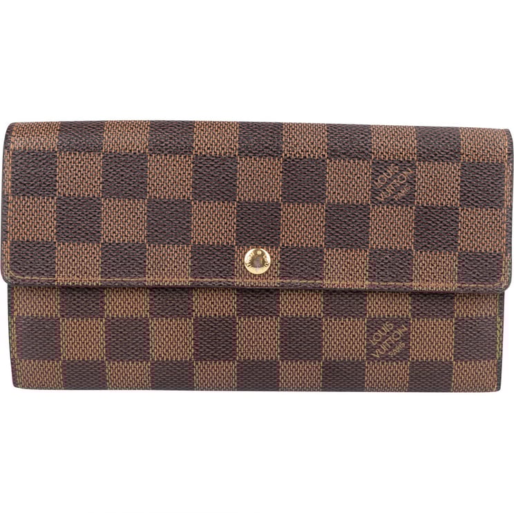Louis Vuitton Louis Vuitton Monogram Damier Ebene Sarah Wallet