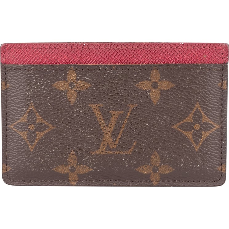 Louis Vuitton Louis Vuitton Monogram Canvas Card Holder Fuchsia M60703