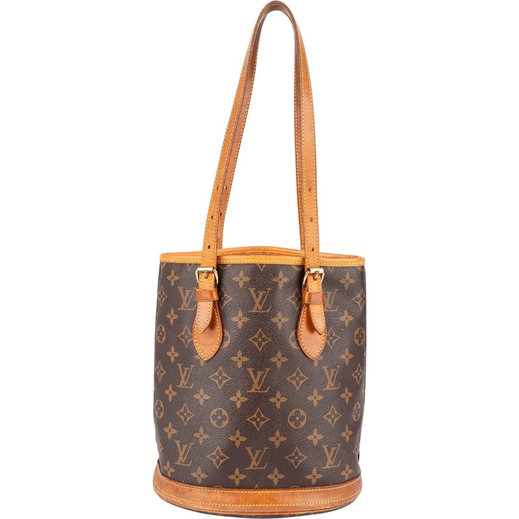 Louis Vuitton Louis Vuitton Monogram Canvas Bucket PM Shoulder Bag