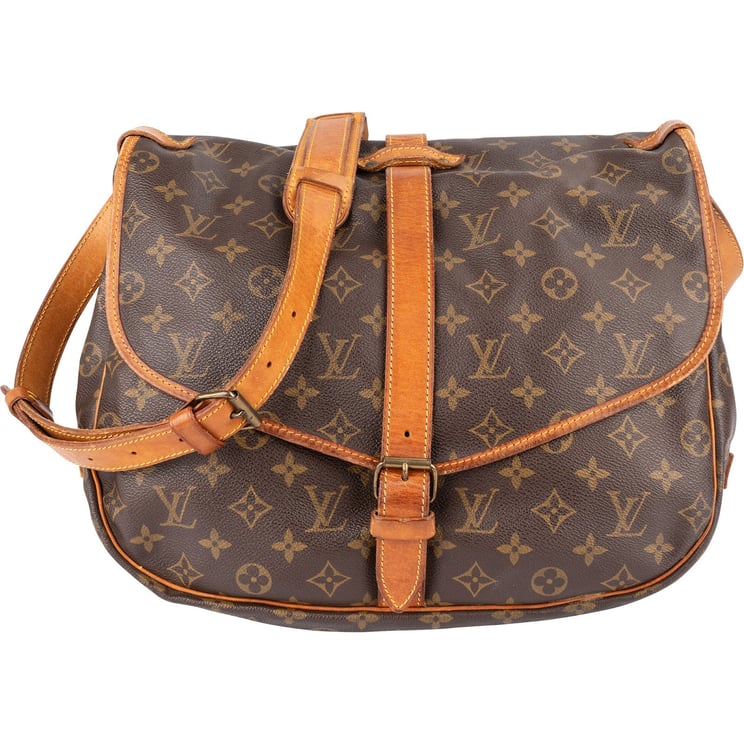 Louis Vuitton Louis Vuitton Monogram Canvas Saumur 35 Crossbody Bag