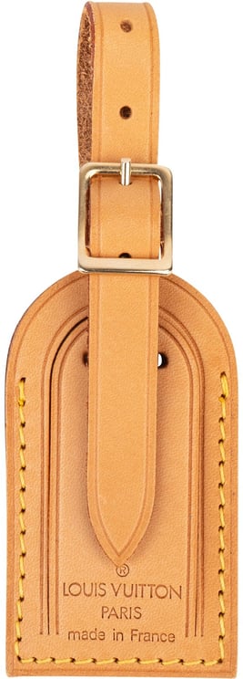Louis Vuitton Louis Vuitton Vachetta Leather Luggage Tag