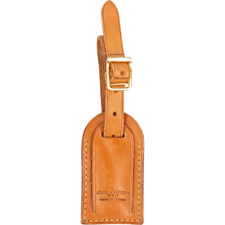Louis Vuitton Louis Vuitton Vachetta Leather Luggage Tag