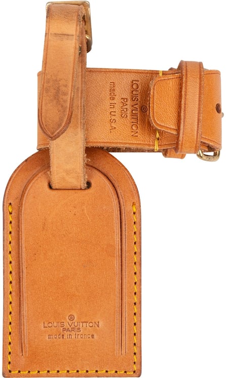 Louis Vuitton Louis Vuitton Vachetta Leather Luggage Tag Set