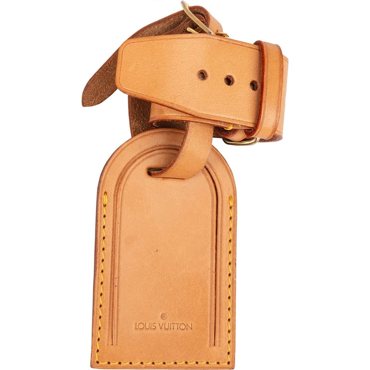 Louis Vuitton Louis Vuitton Vachetta Leather Luggage Tag Set