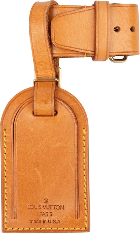 Louis Vuitton Louis Vuitton Vachetta Leather Luggage Tag Set