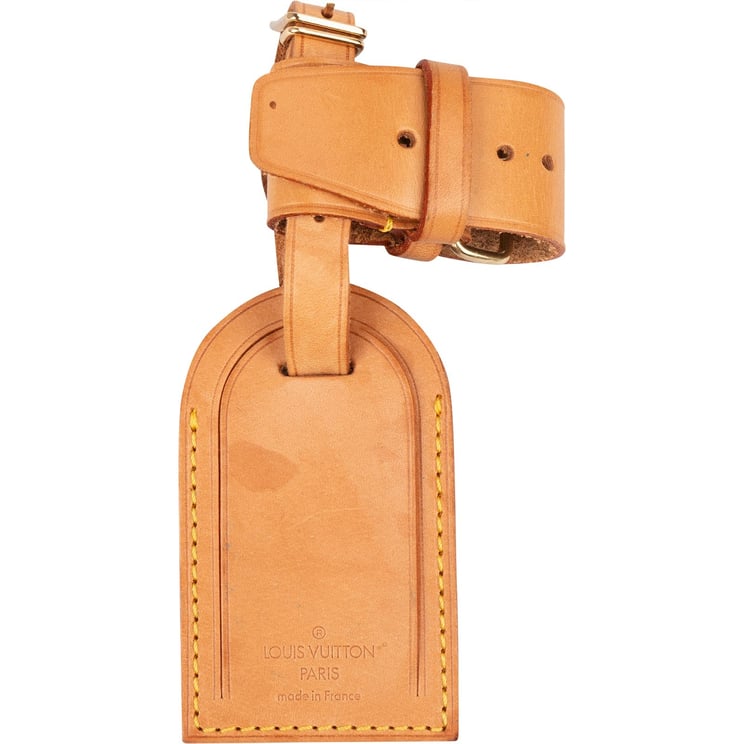 Louis Vuitton Louis Vuitton Vachetta Leather Luggage Tag Set