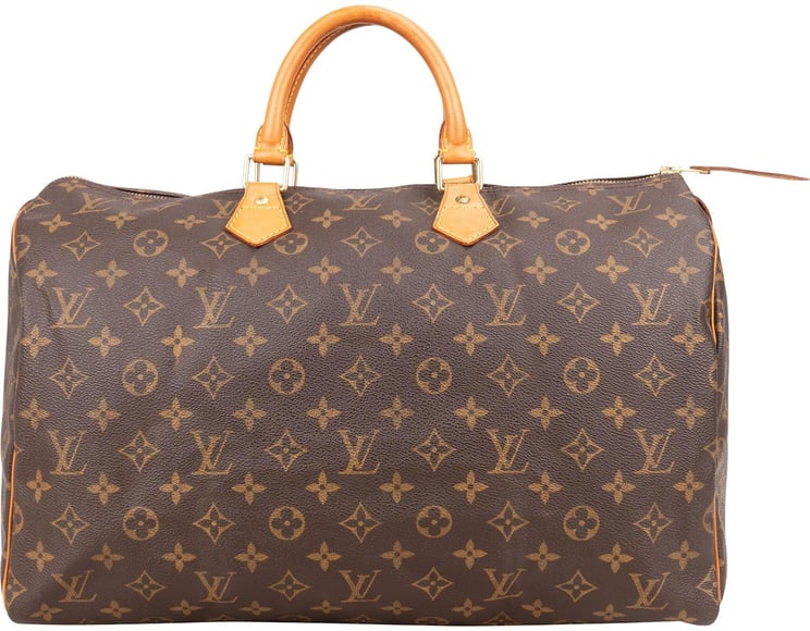 Louis Vuitton Louis Vuitton Monogram Canvas Speedy 40 Handbag