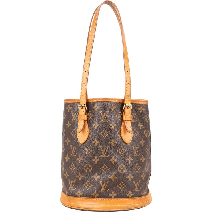Louis Vuitton Louis Vuitton Monogram Canvas Petit Bucket PM Shoulder Bag