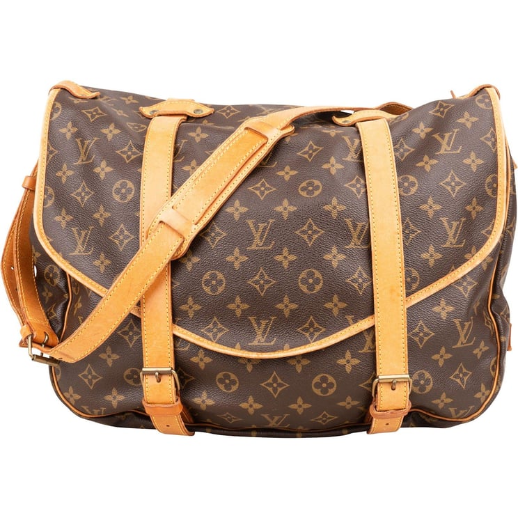 Louis Vuitton Louis Vuitton Monogram Canvas Saumur 40 Crossbody Bag
