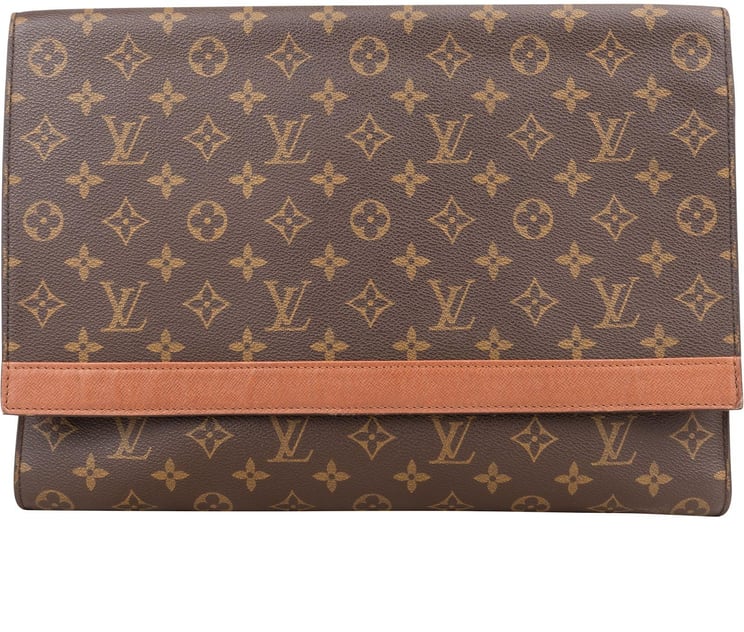 Louis Vuitton Louis Vuitton Monogram Canvas Porte Documents Laptop Clutch