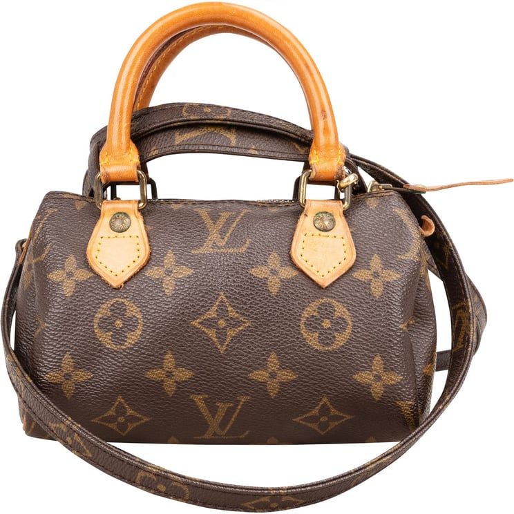Louis Vuitton Louis Vuitton Canvas Monogram Mini Speedy Handbag