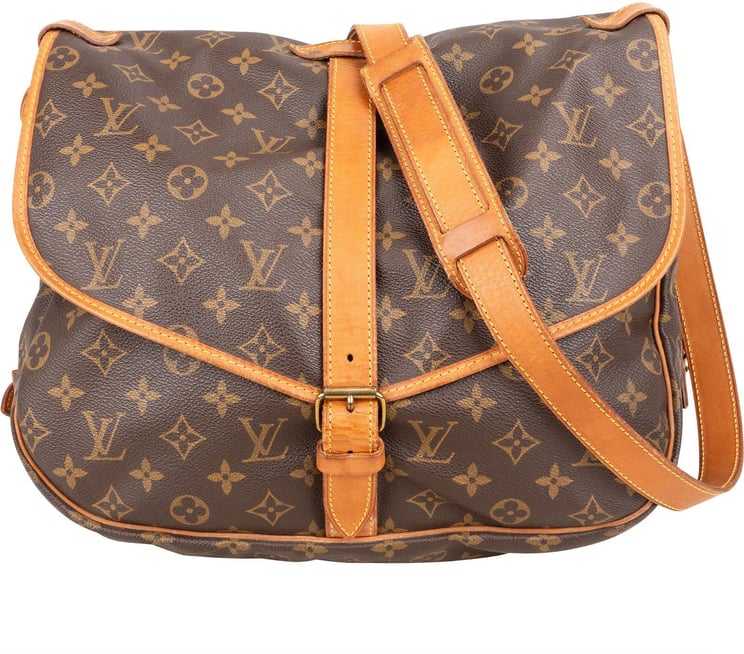 Louis Vuitton Louis Vuitton Monogram Canvas Saumur 35 Crossbody Bag