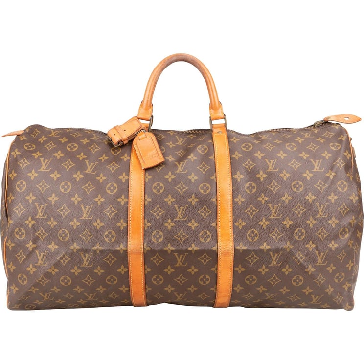 Louis Vuitton Louis Vuitton Monogram Canvas Keepall 60 Travel Bag