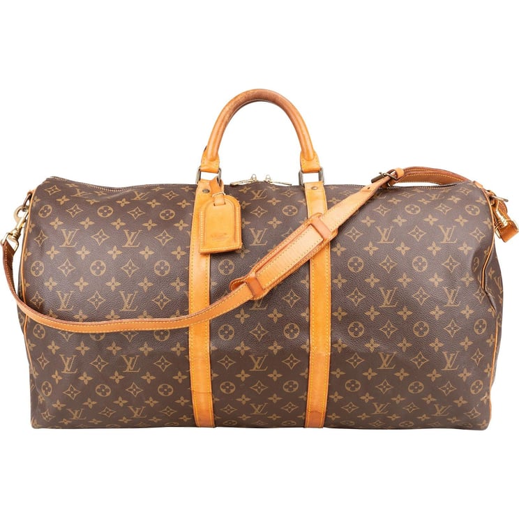 Louis Vuitton Louis Vuitton Monogram Canvas Keepall 60 Bandoulière Travel Bag