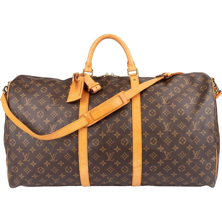 Louis Vuitton Louis Vuitton Monogram Canvas Keepall 60 Bandoulière Travel Bag