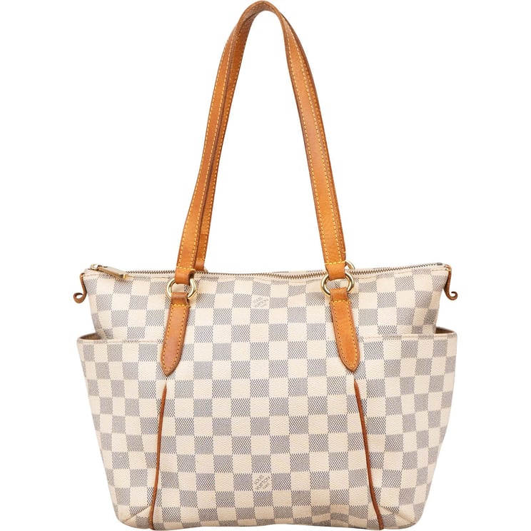 Louis Vuitton Louis Vuitton Monogram Damier Azur Totally PM Shoulder Bag
