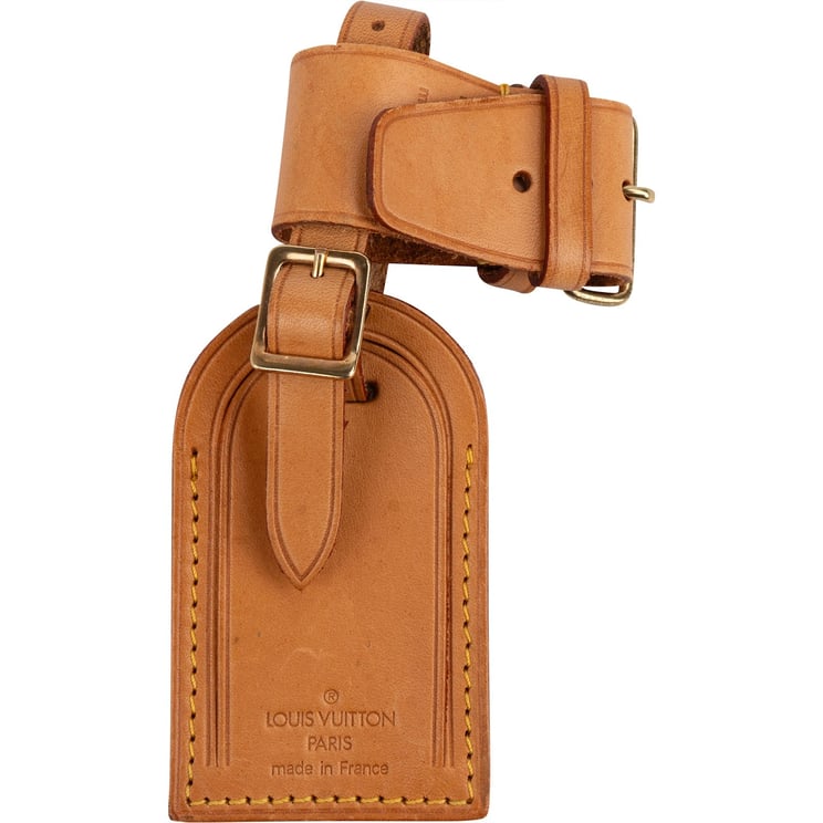 Louis Vuitton Louis Vuitton Vachetta Leather Luggage Tag Set