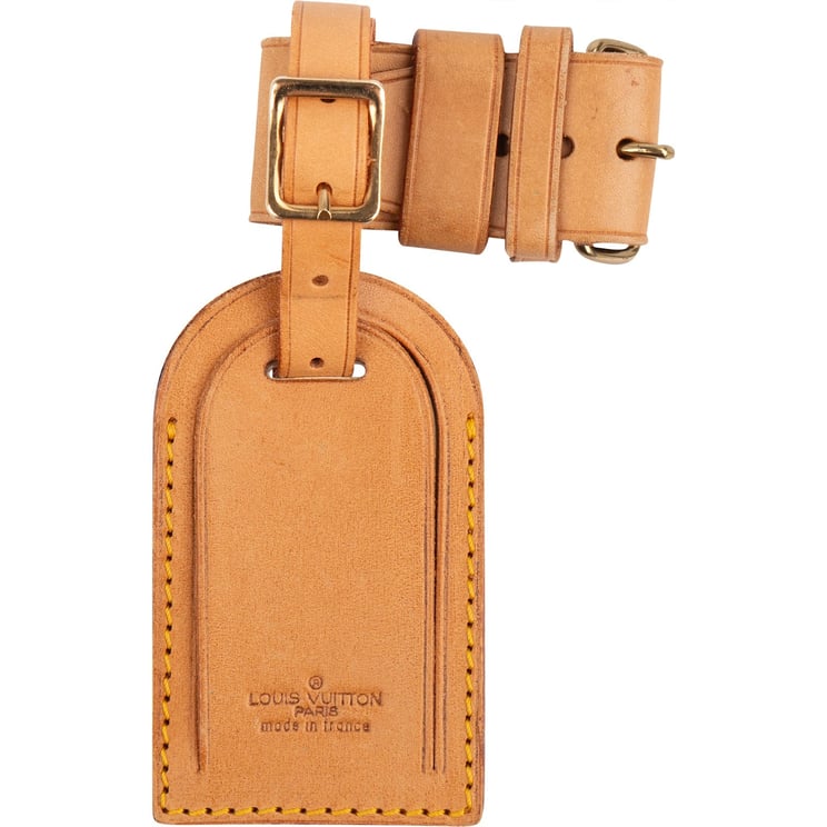 Louis Vuitton Louis Vuitton Vachetta Leather Luggage Tag Set
