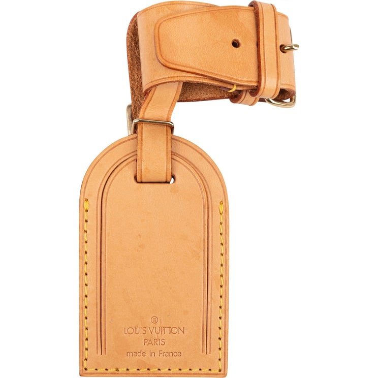 Louis Vuitton Louis Vuitton Vachetta Leather Luggage Tag Set