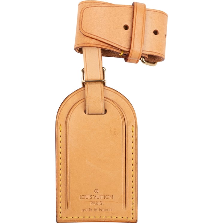 Louis Vuitton Louis Vuitton Vachetta Leather Luggage Tag Set