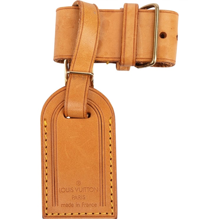 Louis Vuitton Louis Vuitton Vachetta Leather Luggage Tag Set