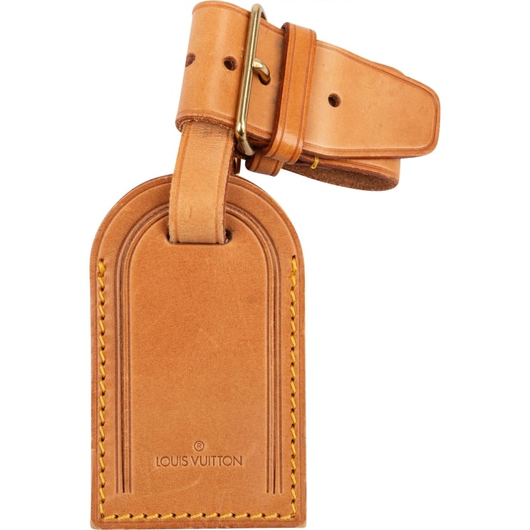 Louis Vuitton Louis Vuitton Vachetta Leather Luggage Tag Set