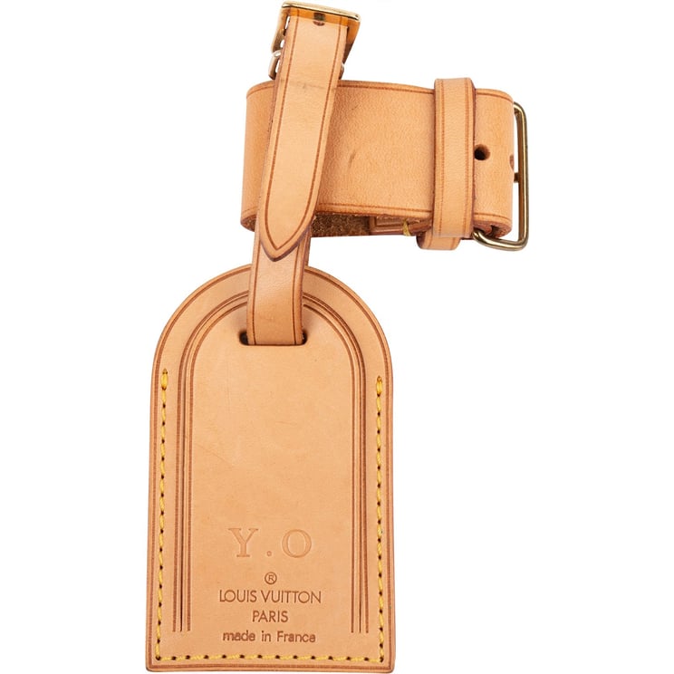 Louis Vuitton Louis Vuitton Vachetta Leather Luggage Tag Set (Y.O.)