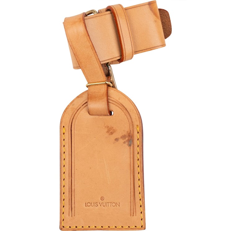 Louis Vuitton Louis Vuitton Vachetta Leather Luggage Tag Set