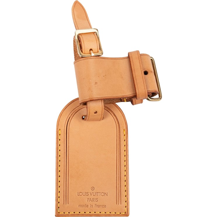 Louis Vuitton Louis Vuitton Vachetta Leather Luggage Tag Set