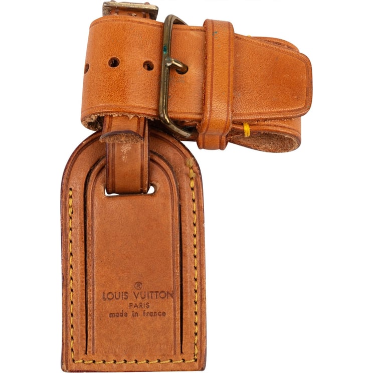 Louis Vuitton Louis Vuitton Vachetta Leather Luggage Tag Set