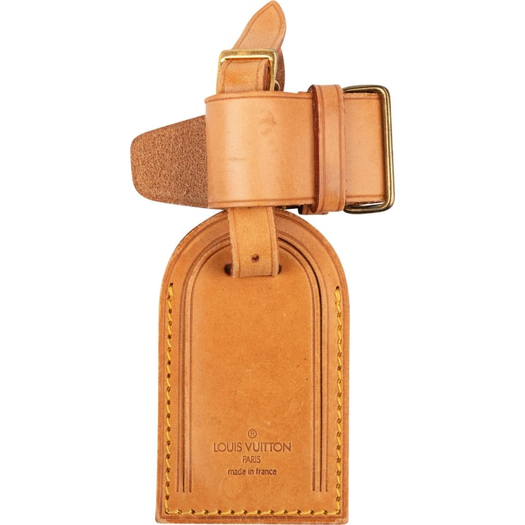 Louis Vuitton Louis Vuitton Vachetta Leather Luggage Tag Set