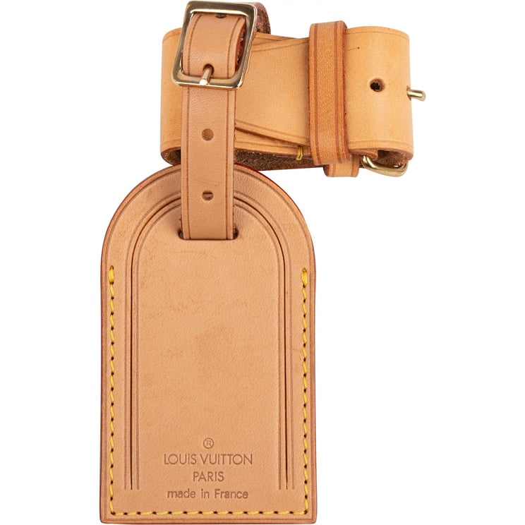 Louis Vuitton Louis Vuitton Vachetta Leather Luggage Tag Set