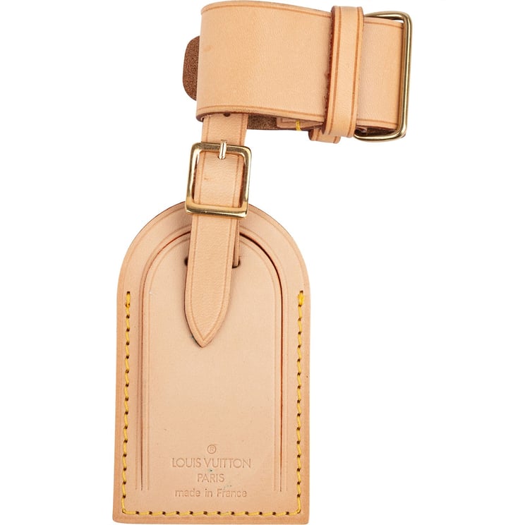 Louis Vuitton Louis Vuitton Vachetta Leather Luggage Tag Set