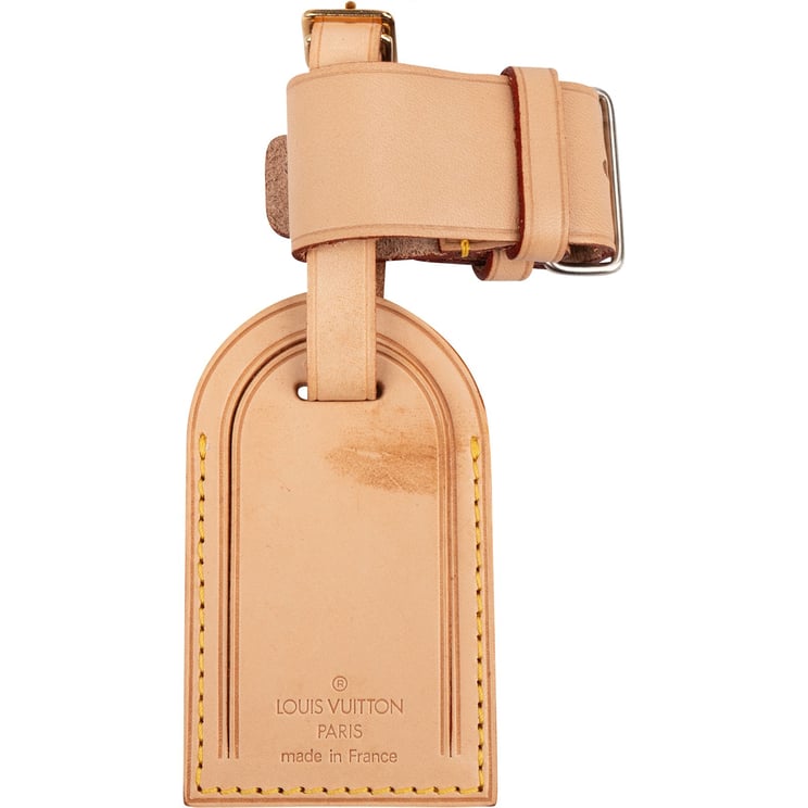 Louis Vuitton Louis Vuitton Vachetta Leather Luggage Tag Set