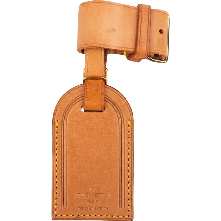 Louis Vuitton Louis Vuitton Vachetta Leather Luggage Tag Set
