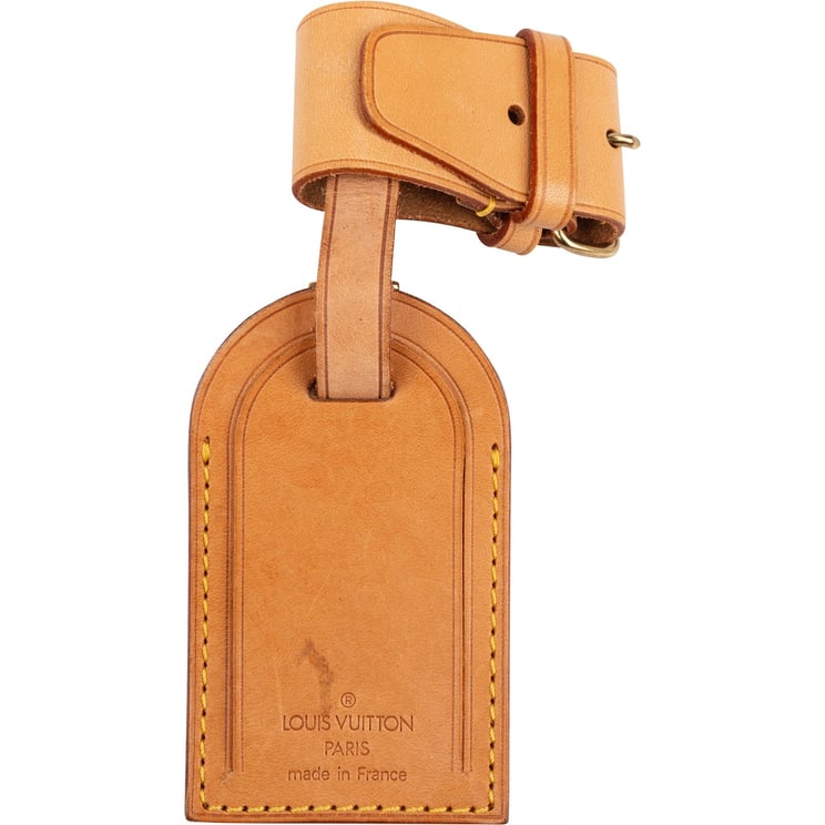 Louis Vuitton Louis Vuitton Vachetta Leather Luggage Tag Set