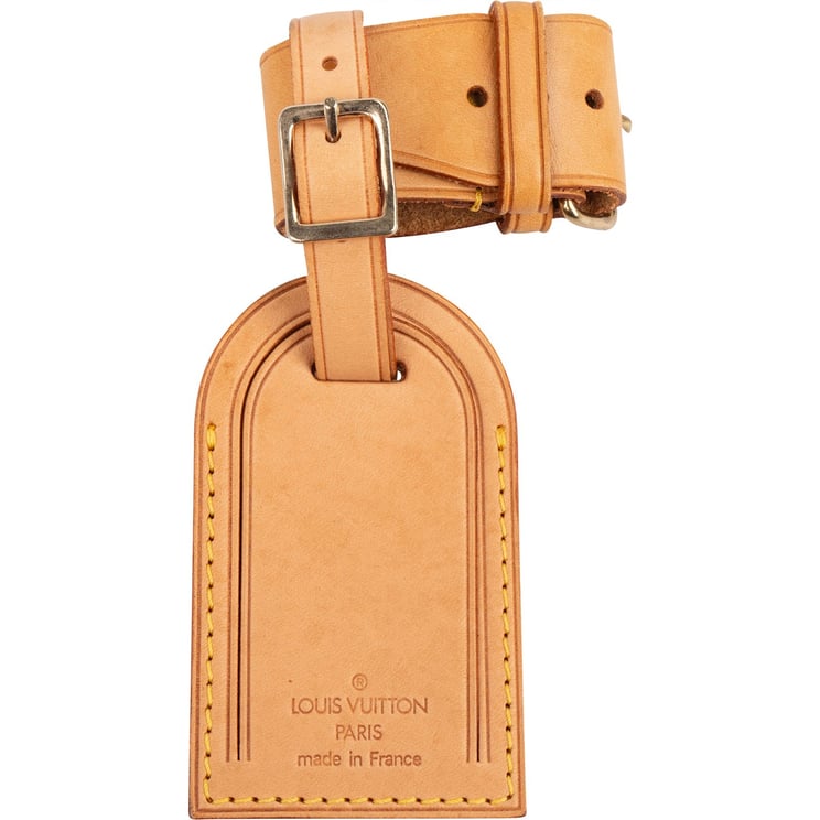 Louis Vuitton Louis Vuitton Vachetta Leather Luggage Tag Set