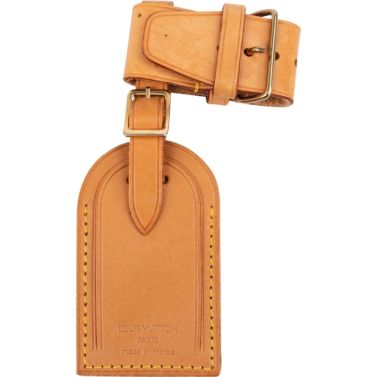 Louis Vuitton Louis Vuitton Vachetta Leather Luggage Tag Set