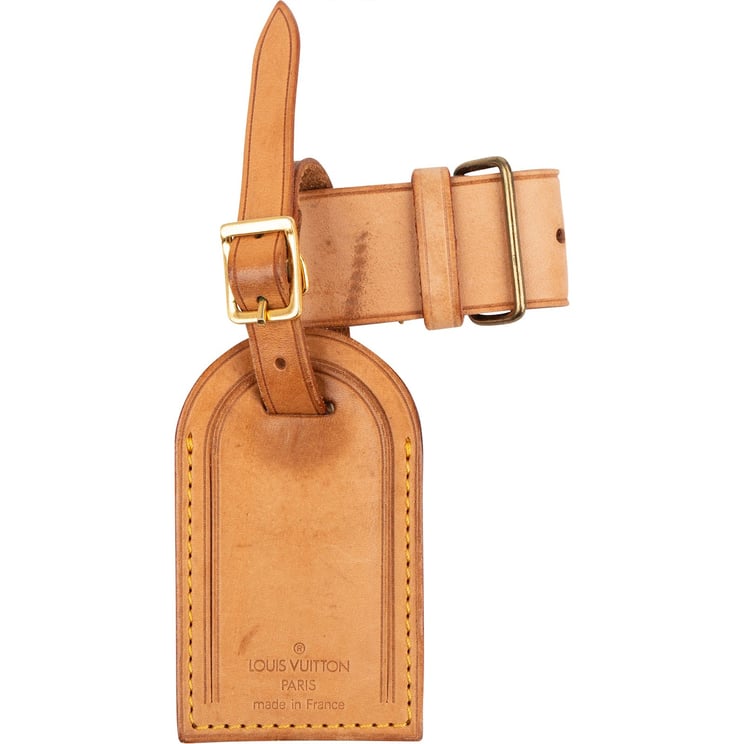 Louis Vuitton Louis Vuitton Vachetta Leather Luggage Tag Set